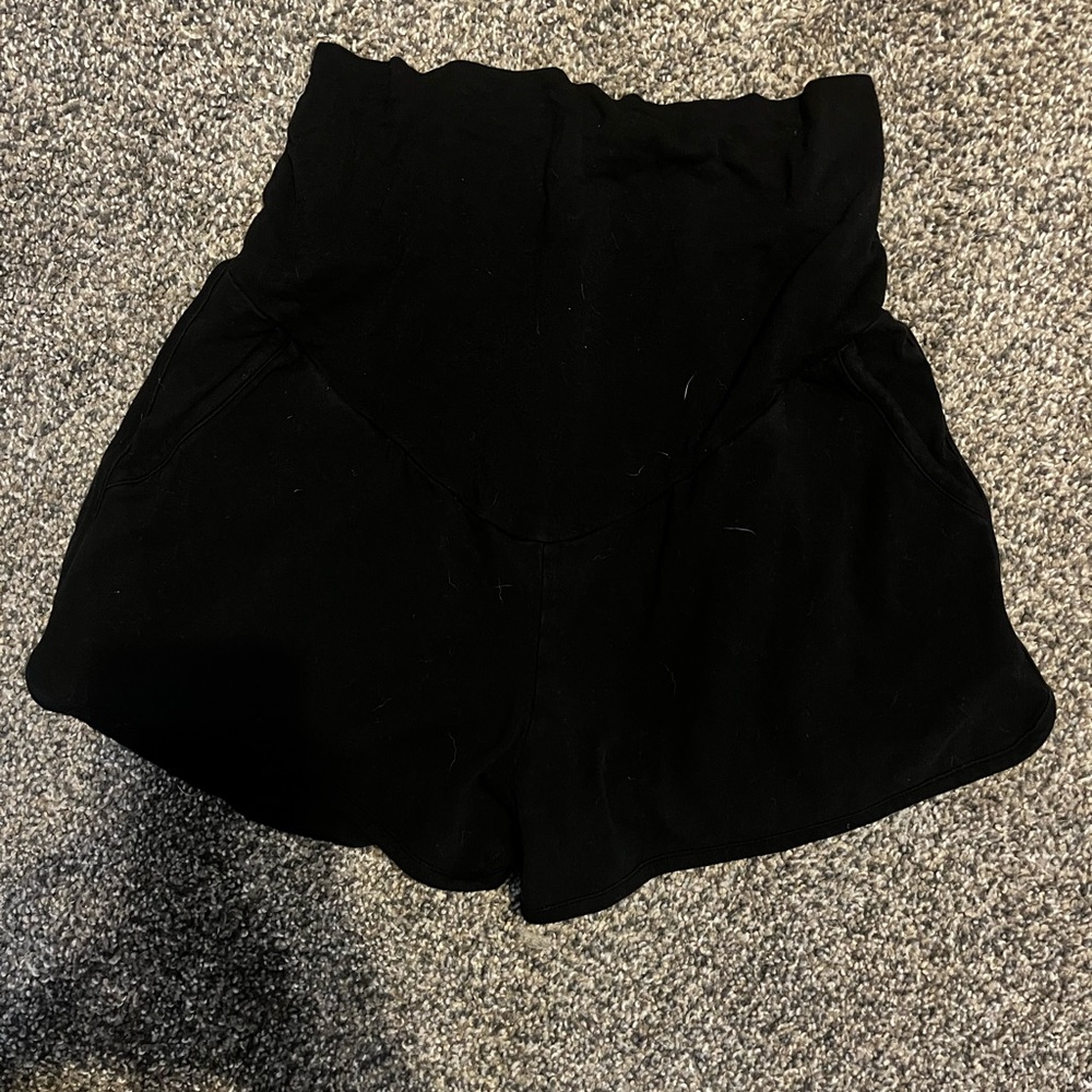 fitglam Women's Maternity Shorts with Pockets